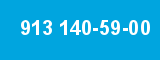 913 140-59-00